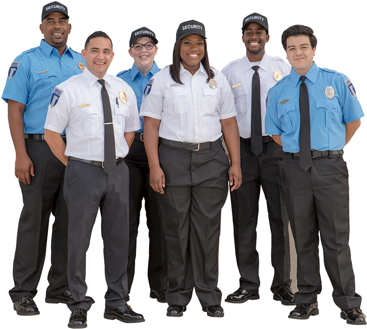 Illustration of a security guard